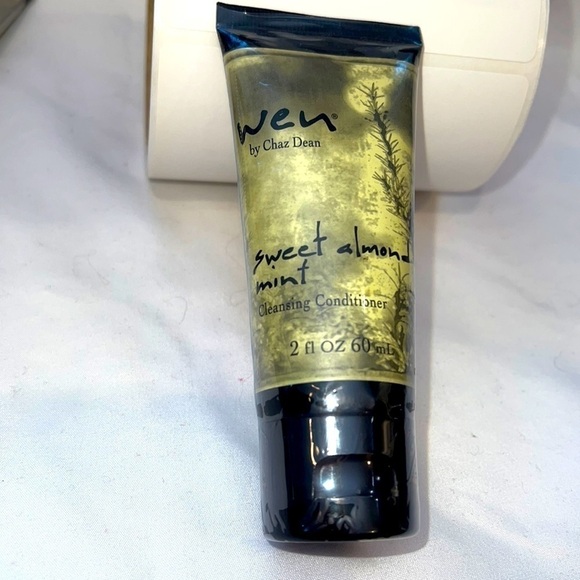 Wen by Chaz Dean Sweet Almond Mint Cleansing Conditioner 2 fl oz Travel Size NEW - Picture 1 of 2